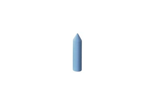 Grobet USA® 10.1363/C Silicone Bullet, 1″ X 1/4″, Blue, 800 Grit, Box Of 1, EA