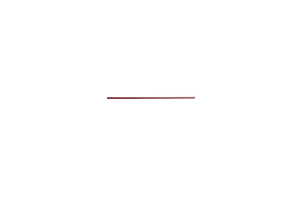 Grobet USA® 10.432 Ruby Midget Stone, Round, 2″ X .040″, EA