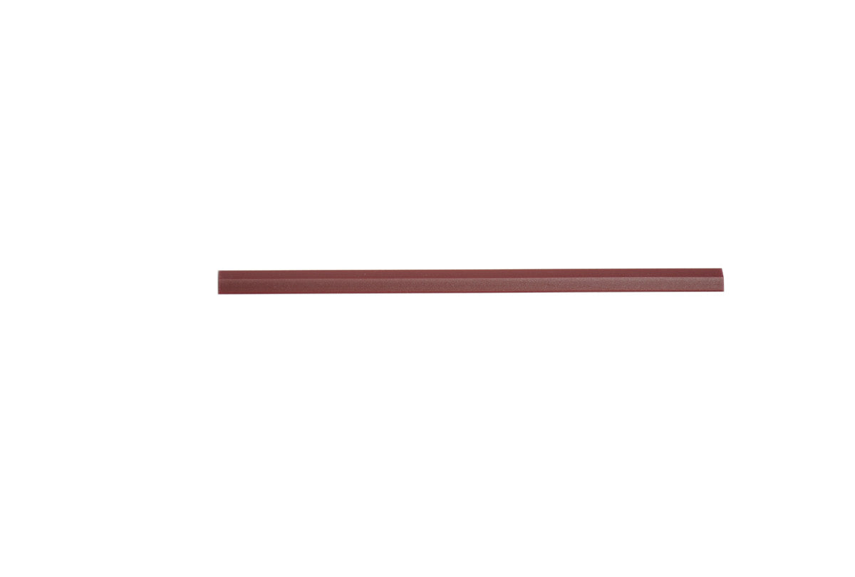 Grobet USA® 10.439 Ruby Midget Stone, Barrette, 4″ X .200″ X .6″, EA