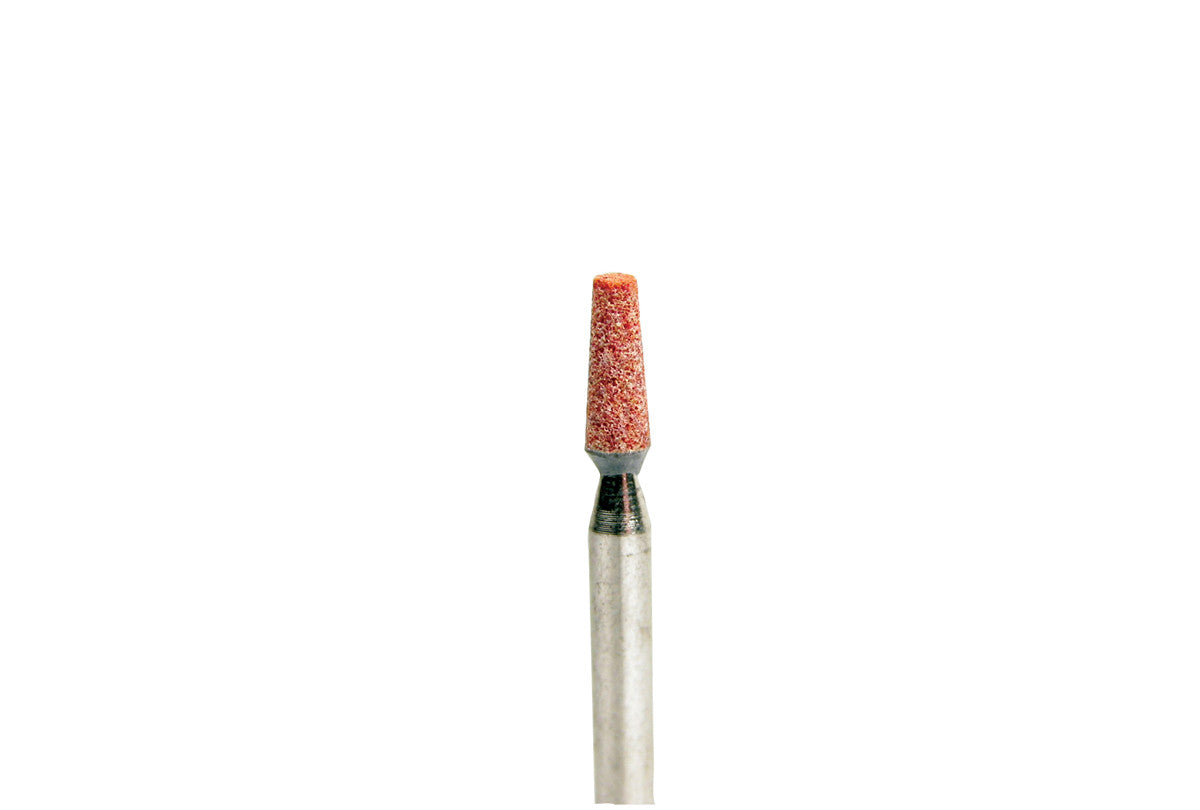 Grobet USA® 11.504 Ruby Mounted Point, .095″ To .063″ Diameter, .3″ HEAd Length, 3/32″ Shank, 1 DZ