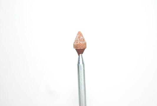 Grobet USA® 11.507 Ruby Mounted Point, .149″ To .058″ Diameter, .245″ HEAd Length, 3/32″ Shank, 1 DZ