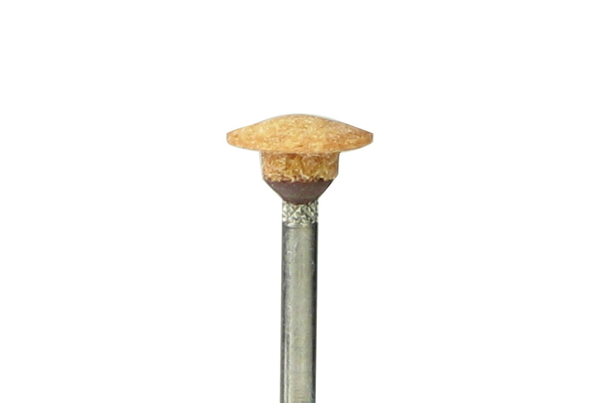 Grobet USA® 11.513 Ruby Mounted Point, .370″ Diameter, .180″ HEAd Length, 3/32″ Shank, 1 DZ