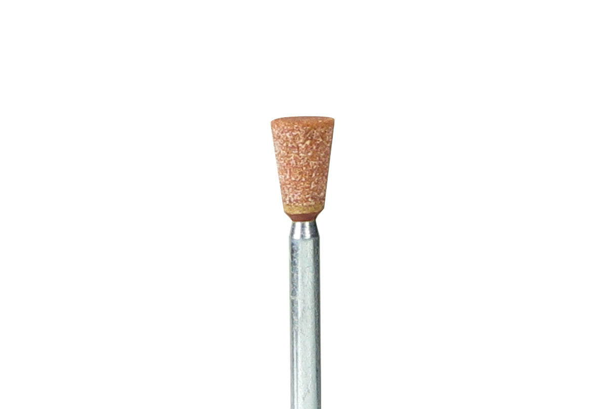Grobet USA® 11.525 Ruby Mounted Point, .130″ To .185″ Diameter, .282″ HEAd Length, 3/32″ Shank, 1 DZ