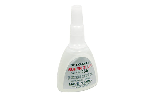 Grobet USA® 12.217 Vigor Super Glue 40/60 Series, 20 Gram Bottle, EA