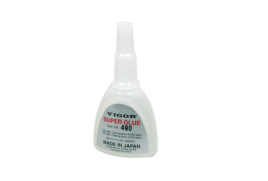 Grobet USA® 12.221 Vigor Super Glue 10/20 Series, 20 Gram Bottle, EA