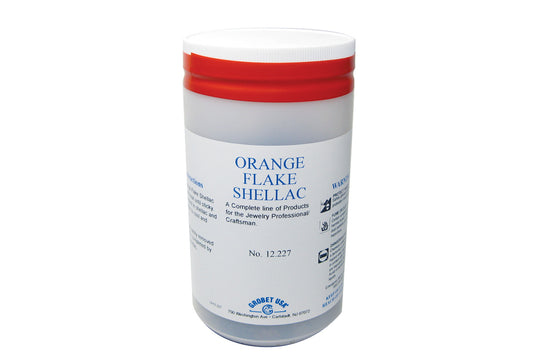 Grobet USA® 12.227 Grobet Usa® Orange Flake Shellac, 6 Ounce Container, EA