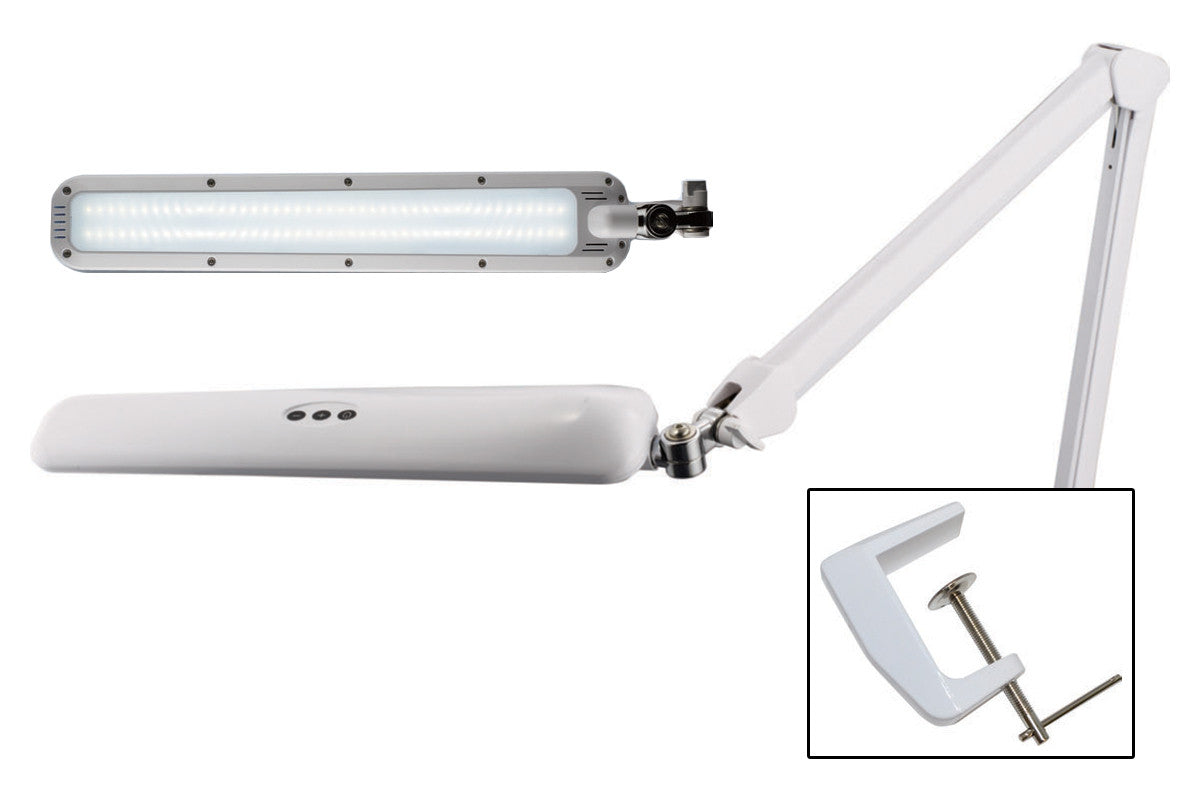 Grobet USA® 13.108 Led 90° SidEArm Bench Lamp, EA