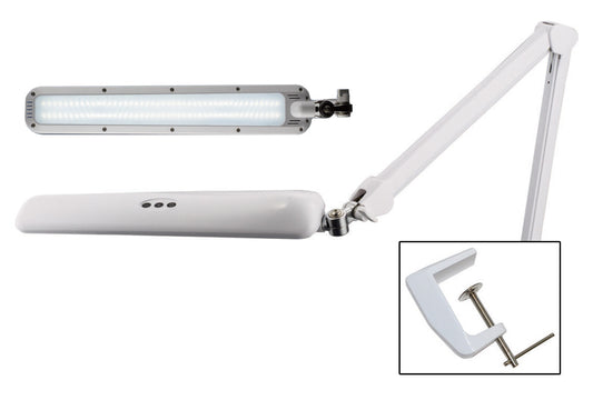 Grobet USA® 13.108 Led 90° SidEArm Bench Lamp, EA