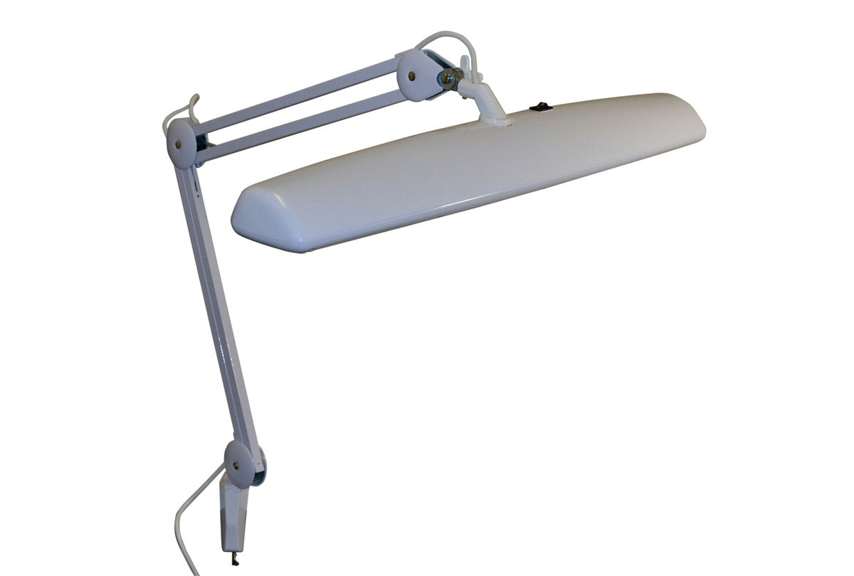 Grobet USA® 13.110X Three Bulb Bench Lamp, 220 Volt, EA