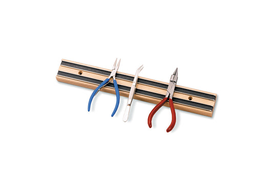 Grobet USA® 13.382 Magnetic Bench Tool Holder 24″, EA
