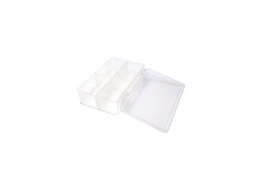 Grobet USA® 15.135 Box-Plastic W/ 4 Compartments, EA