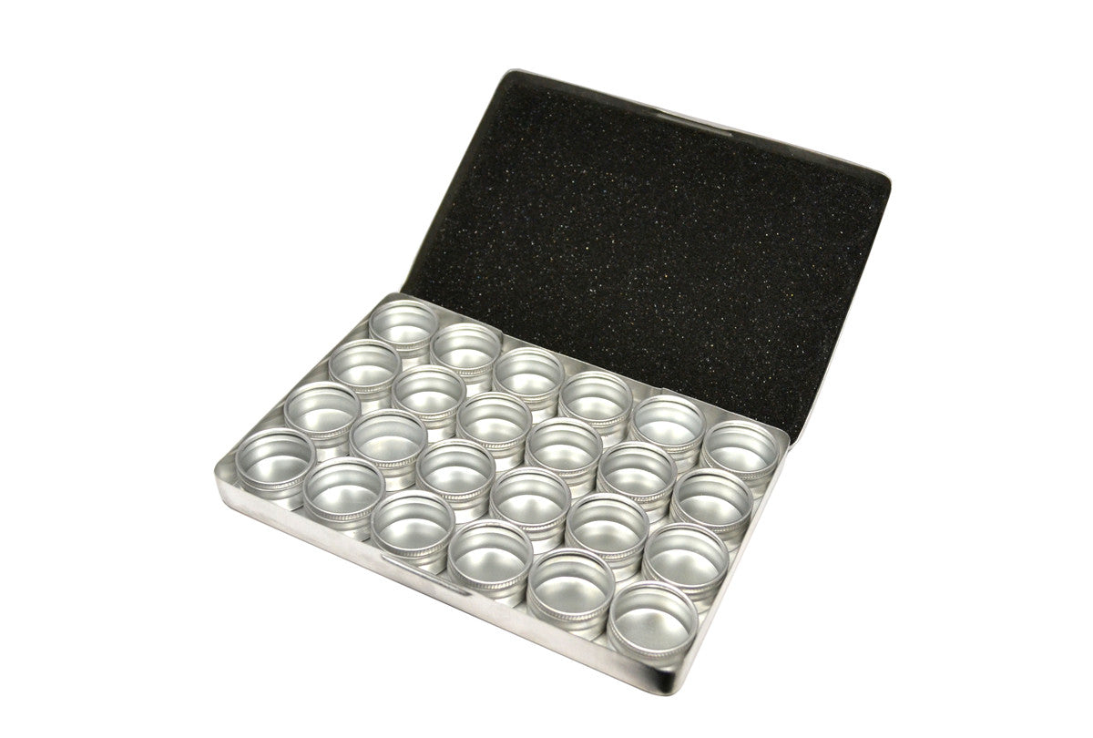 Grobet USA® 15.165 24 Pc. Round Storage Box Set, EA