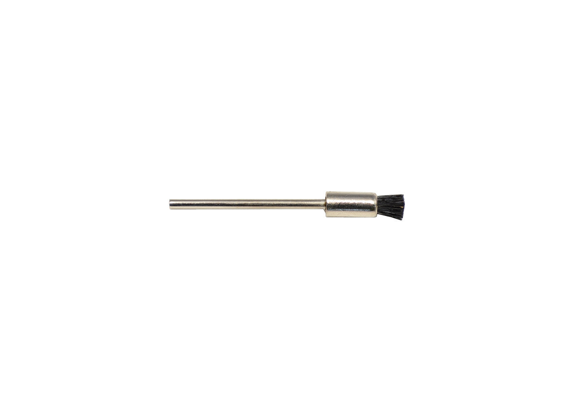 Grobet USA® 16.0683 Stiff Bristle End Brush, 1/4″ Trim, 1/4″ Diameter 3/32″ Shank, 1 DZ