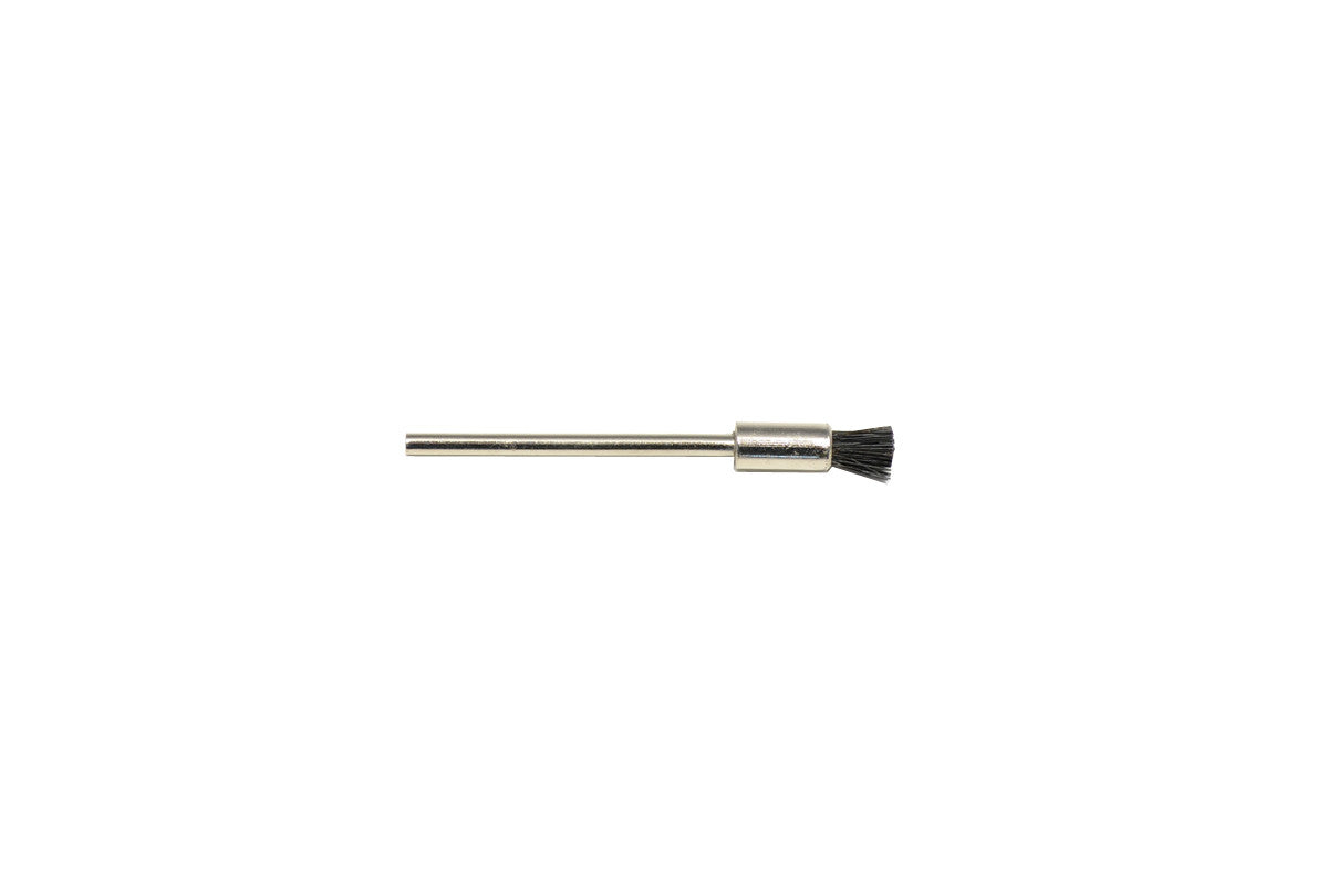 Grobet USA® 16.06842 Stiff Bristle End Brush, 1/4″ Trim, 3/16″ Diameter 3/32″ Shank, 1 DZ