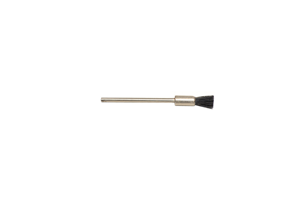Grobet USA® 16.06844 Stiff Bristle End Brush, 3/8″ Trim, 3/16″ Diameter 3/32″ Shank, 1 DZ