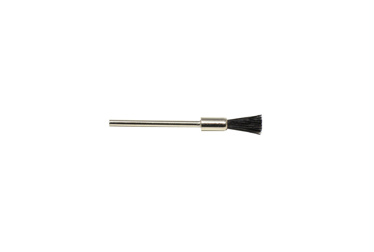 Grobet USA® 16.06846 Stiff Bristle End Brush, 1/2″ Trim, 3/16″ Diameter 3/32″ Shank, 1 DZ