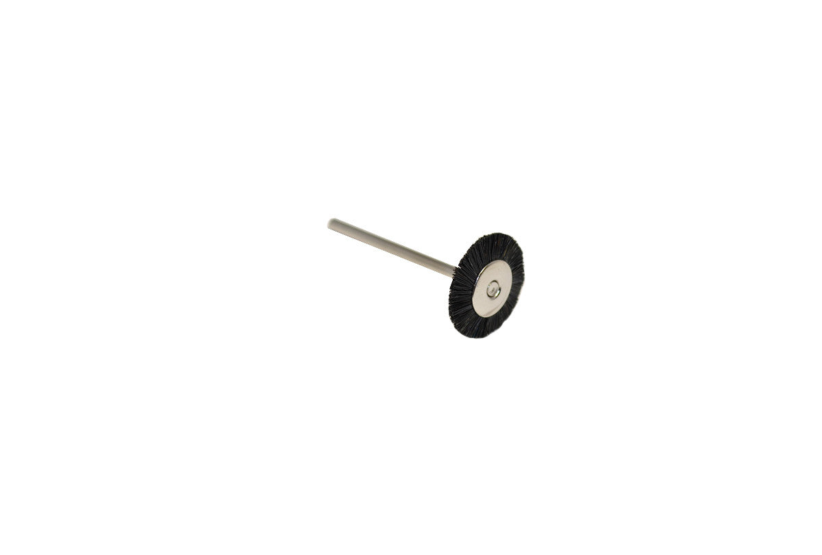 Grobet USA® 16.0695 Stiff Bristle Wheel Brush, 3/4″ Diameter 3/32″ Shank, 1 DZ