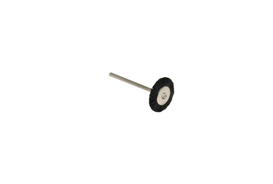 Grobet USA® 16.0695 Stiff Bristle Wheel Brush, 3/4″ Diameter 3/32″ Shank, 1 DZ