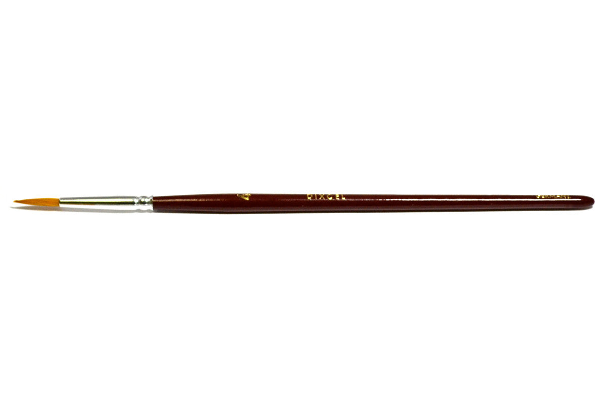 Grobet USA® 16.276 Dixcel® Synthetic Red Sable Brush #4, EA
