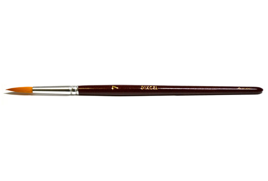 Grobet USA® 16.279 Dixcel® Synthetic Red Sable Brush #7, EA