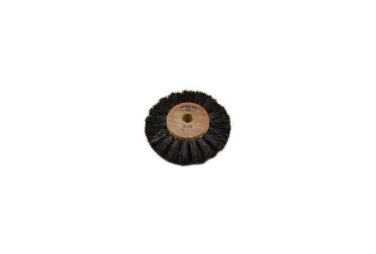 Grobet USA® 16.378 Wood Hub Brush, 2 Rows Of Bristle, 1-7/8″ Overall Diameter, EA