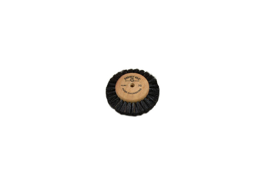Grobet USA® 16.387 Wood Hub Brush, 3 Rows Of Bristle, 2-1/8″ Overall Diameter, EA