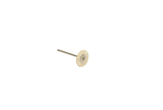 Grobet USA® 16.608 Extra Soft Bristle Wheel Brush, 3/4″ Diameter 3/32″ Shank, 1 DZ