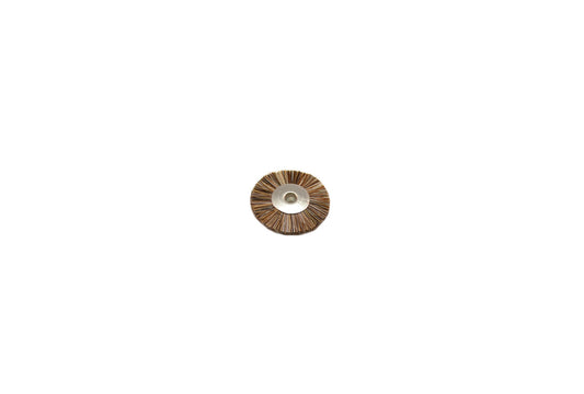 Grobet USA® 16.672 Medium Stiffness Bristle Wheel Brush, 1″ Diameter 1/8″ Arbor Hole, 1 DZ
