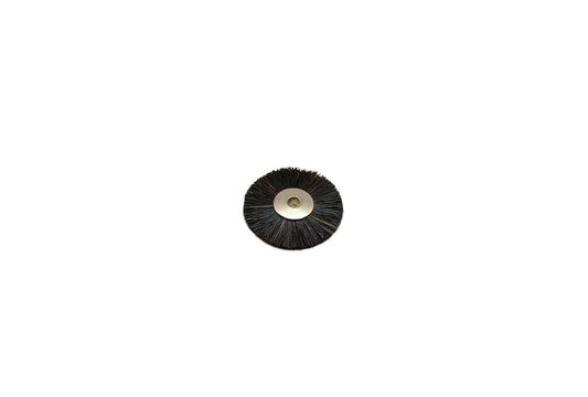 Grobet USA® 16.679 Stiff Bristle Wheel Brush, 1-1/4″ Diameter 1/8″ Arbor Hole, 1 DZ