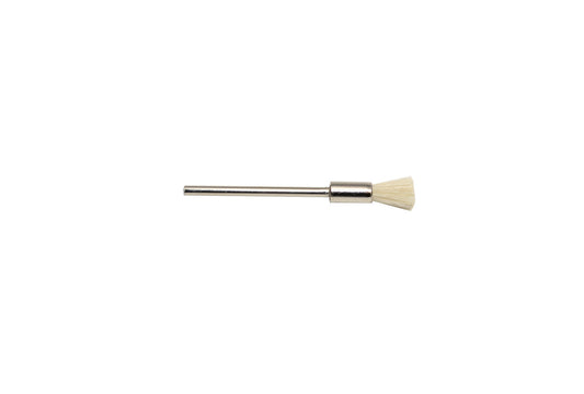 Grobet USA® 16.707 Soft Bristle End Brush, 3/8″ Trim, 3/16″ Diameter 3/32″ Shank, 1 DZ
