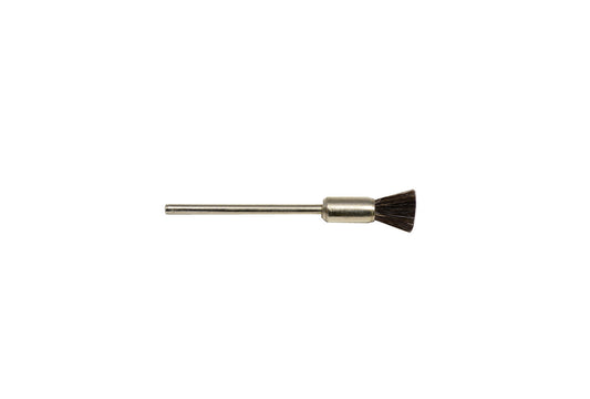 Grobet USA® 16.718 Soft Bristle End Brush, 3/8″ Trim, 1/4″ Diameter 3/32″ Shank, 1 DZ