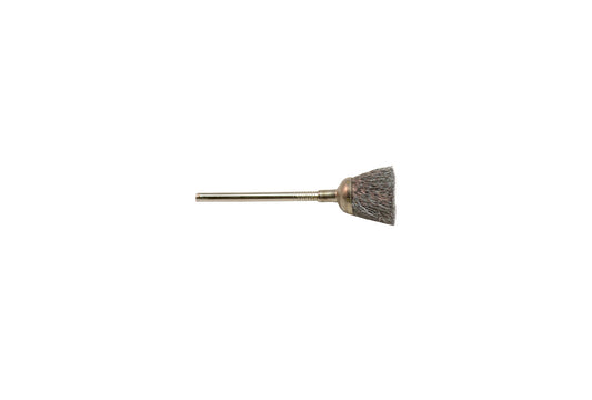 Grobet USA® 16.965 Crimped Steel Cup Brush, 1/2″ Diameter 3/32″ Shank, 1 DZ