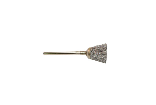 Grobet USA® 16.967 Crimped Steel Cup Brush, 9/16″ Diameter 3/32″ Shank, 1 DZ