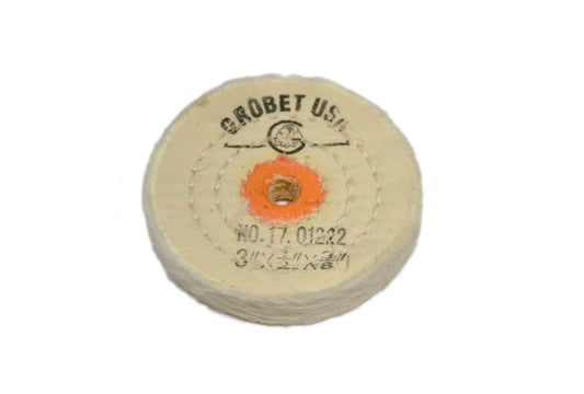 Grobet USA® 17.01222 Felt Buff For Vigor Multi-Grinder, 3″ X 1/2″, EA