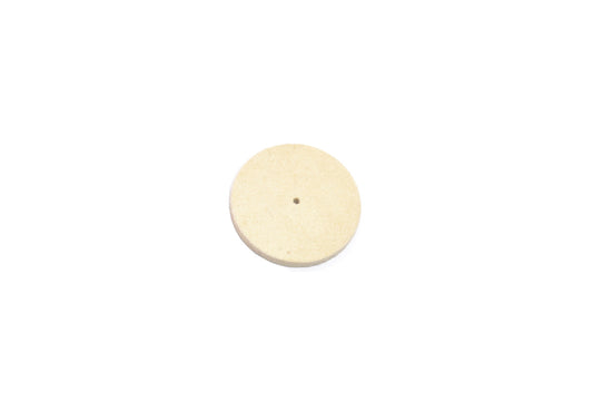 Grobet USA® 17.419 Solid Felt Wheel Buff, 2″ X 1/4″, EA