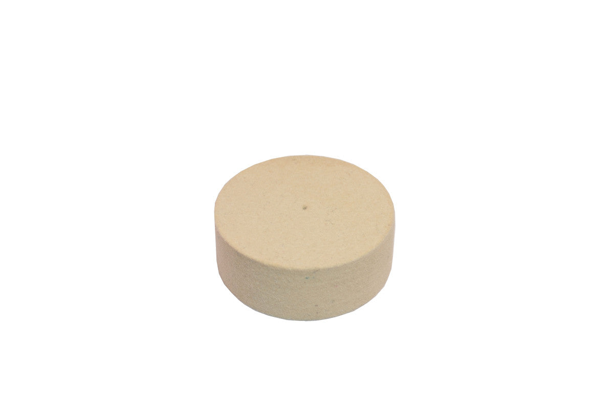 Grobet USA® 17.431 Solid Felt Wheel Buff, 3″ X 1″, EA