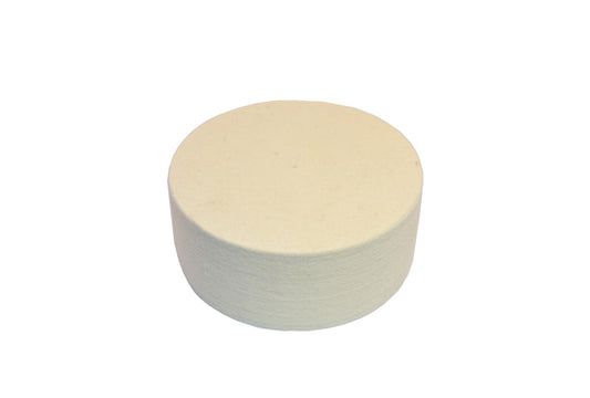 Grobet USA® 17.438 Solid Felt Wheel Buff, 5″ X 2″, EA