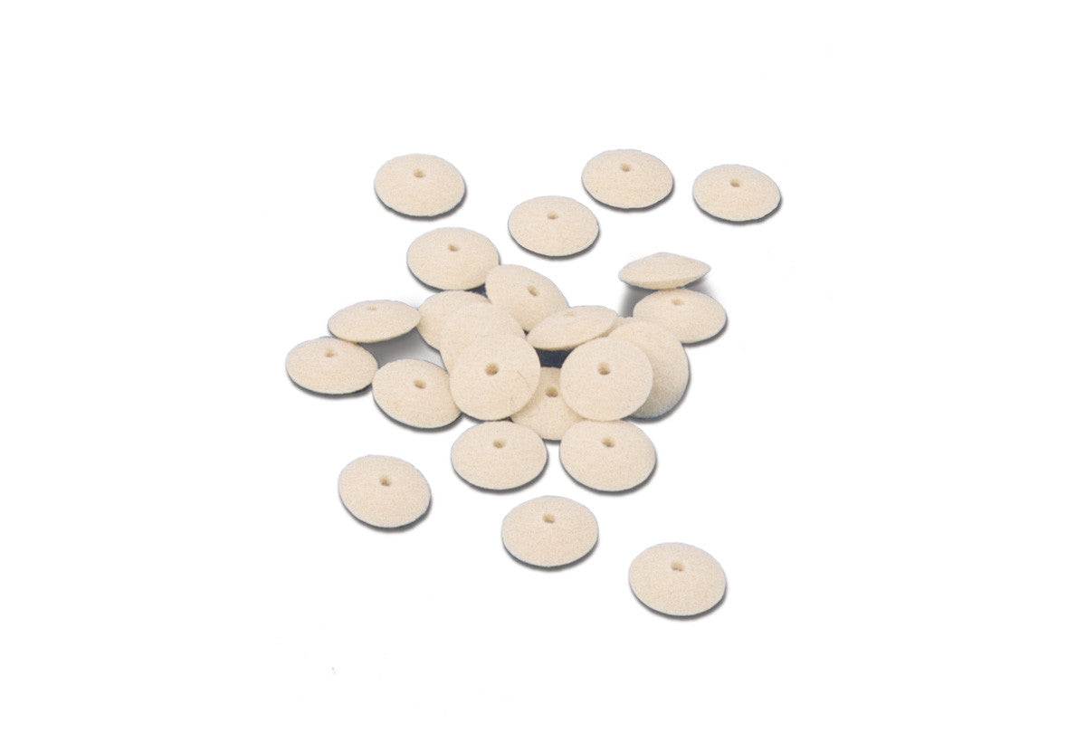 Grobet USA® 17.483 Knife Edge Felt Wheels, 5/8″ Diameter, Hard, EA