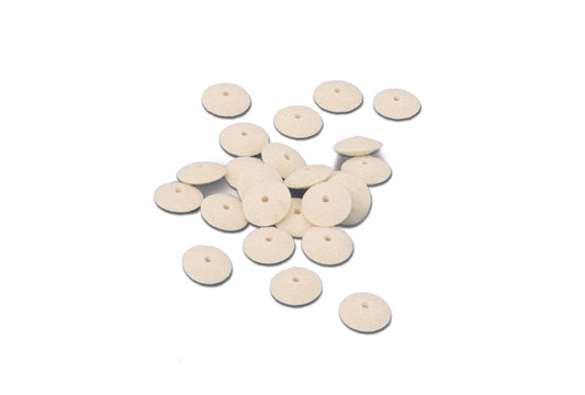 Grobet USA® 17.479 Knife Edge Felt Wheels, 1/2″ Diameter, Hard, EA