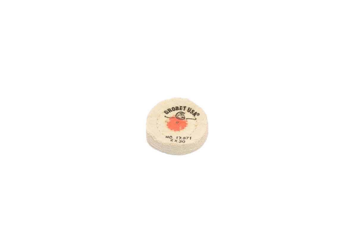 Grobet USA® 17.571 Regular Muslin Buff, 2″ X 30 Ply, EA