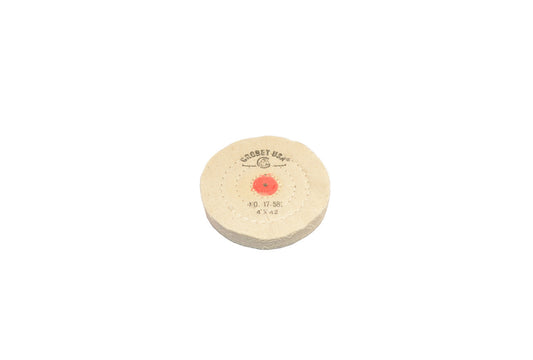 Grobet USA® 17.581 Regular Muslin Buff, 4″ X 42 Ply, EA