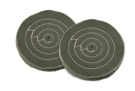Grobet USA® 17.597 Green Polishing Buff, 4″ X 40 Ply, EA