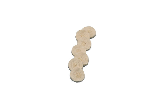 Grobet USA® 17.617 Miniature Finex Muslin Buff, 1-1/4″, 1 DZ