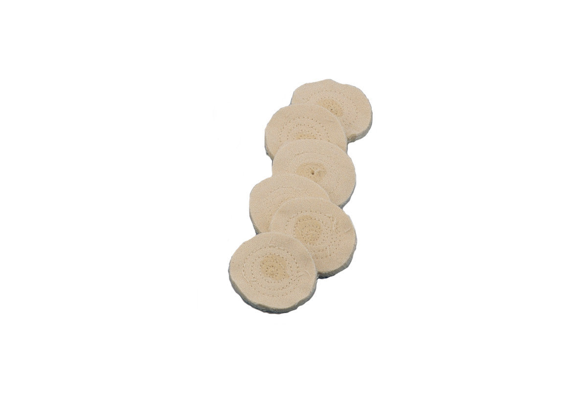 Grobet USA® 17.619 Miniature Finex Muslin Buff, 2″, 1 DZ
