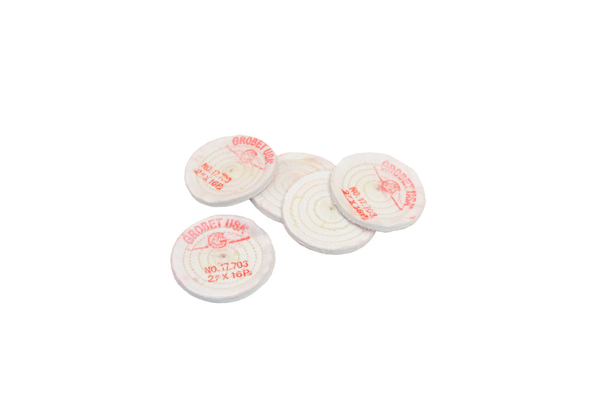 Grobet USA® 17.703 Super Buff, 2″ X 16 Ply, Shellac Center, 1 DZ