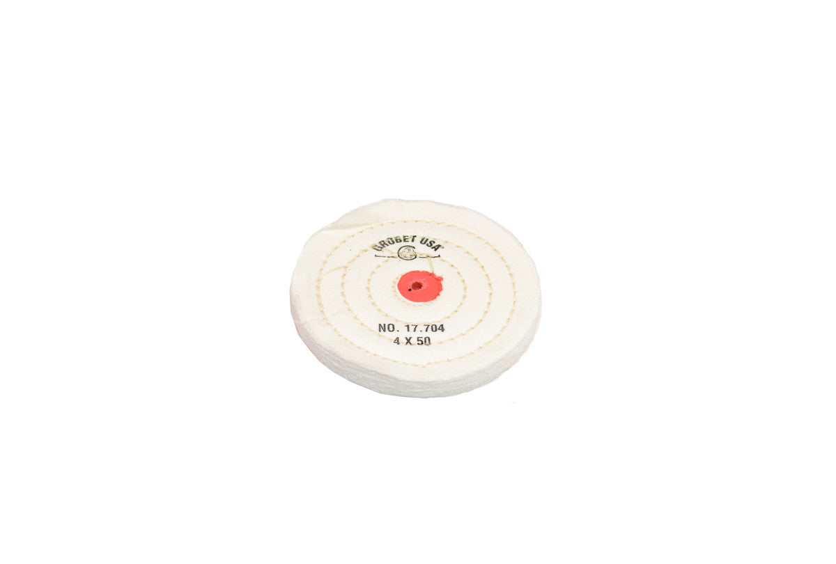 Grobet USA® 17.704 Super Buff, 4″ X 50 Ply, Shellac Center, EA