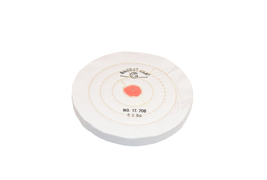 Grobet USA® 17.706 Super Buff, 6″ X 60 Ply, Shellac Center, EA
