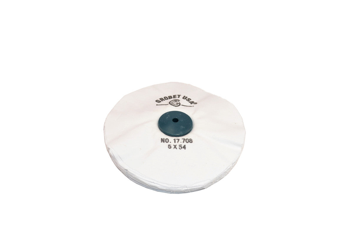Grobet USA® 17.709 Super Buff, 6″ X 54 Ply, Plastic Center, EA