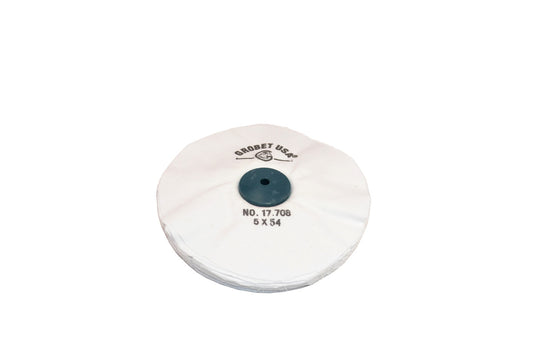 Grobet USA® 17.709 Super Buff, 6″ X 54 Ply, Plastic Center, EA