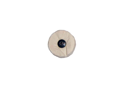 Grobet USA® 17.719 Finex Muslin Buff, 4″ X 36 Ply, Plastic Center, EA